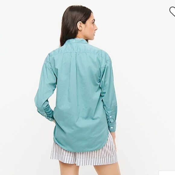 NWT J CREW Poplin Shirt - Picture 2 of 7